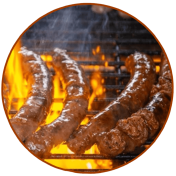 Grillades-Merguez-Garnies