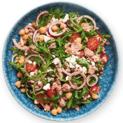 Salade-de-tomates-aux-thons